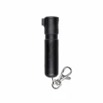 Security Equipment Corporation Sabre Mighty Discreet Pepper Spray with Snap Clip Keychain Black