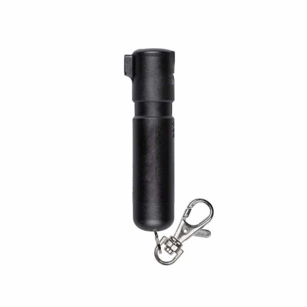 Security Equipment Corporation Sabre Mighty Discreet Pepper Spray with Snap Clip Keychain Black