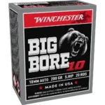 Winchester Ammunition Winchester Big Bore Handgun Ammunition 10mm Auto 200 gr. SJHP 1175 fps 20/ct