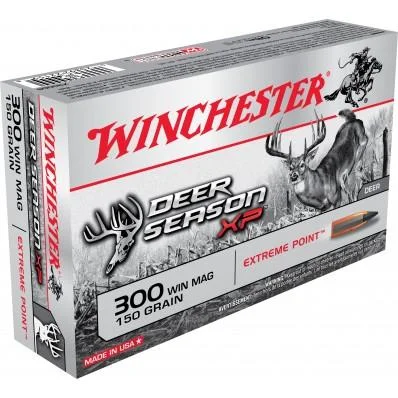 Winchester Ammunition Winchester Deer Season XP Rifle Ammunition 300 Win Mag 150 gr. PT 3260 fps 20/ct