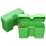 Mtm Molded Products Company MTM Case-Guard RF-22LM Series Flip Top Rifle Ammo Box Green