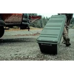 Mtm Molded Products Company MTM The Mule Mobile Gear Crate Wheeled Army Green