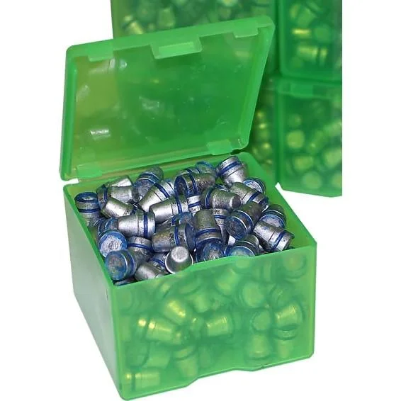 Mtm Molded Products Company MTM Cast Bullet Box Clear Green 2/ct