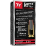 Winchester Ammunition Winchester Super Match handgun Ammunition 9mm Luger 147gr FMJ 942fps 50/ct