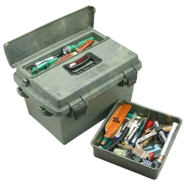 Mtm Molded Products Company MTM 18.5" x 13" x 10" Sportsmen's Plus Utility Dry Box Wild Camo