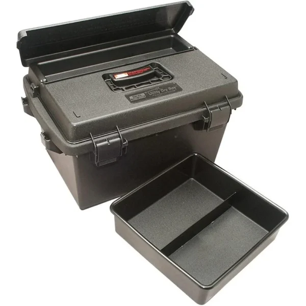 Mtm Molded Products Company MTM 18.5" x 13" x 15.25" Sportsmen's Plus Utility Dry Box Black