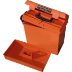 Mtm Molded Products Company MTM 15" x 8.8" x 9.4" Sportsmen's Plus Utility Dry Box Orange