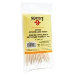 Hoppe's COTTON CLEANING SWAB 50 CT WOOD GRAIN 5.9 POLY BAG