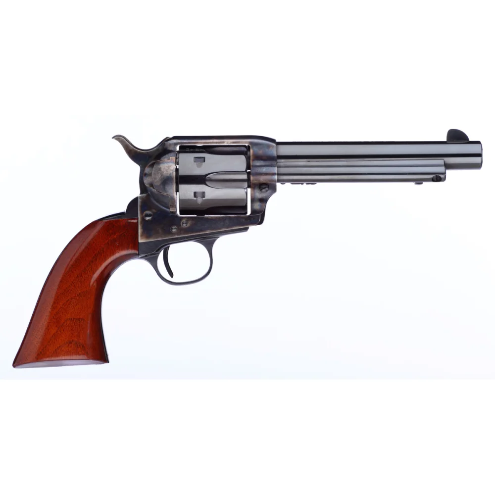 primary-2373 Taylor's & Company Firearms Taylors & Company Gunfighter Handgun .357 Mag 6rd Capacity 5.5" Barrel Black with Walnut Tuned