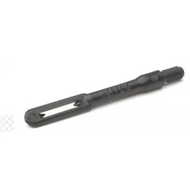 Hoppe's Conversion Adapter, black slotted cleaning tip in side view