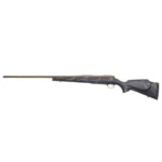 Weatherby MK V Weathermark Limited Rifle 6.5 WBY RPM Mag 4rd Capacity 24" Fluted Barrel Black/Gray/Bronze Stock