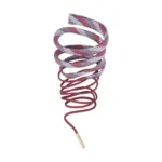 The Allen Company Inc. Bore-Nado Rifle Cleaning Tool, coiled red, white and gray cord