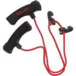 Allen Crossbow Cocking Rope in red with two black handles and black hooks