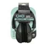 The Allen Company Inc. Allen Girls With Guns Assure Low-Profile Earmuffs Gray/Teal/Black -NRR 23db