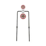 The Allen Company Inc. Allen EZ-Aim Hardrock AR500 Round Spinner Targets & Stand for Rimfire Rounds & Centerfire Pistols