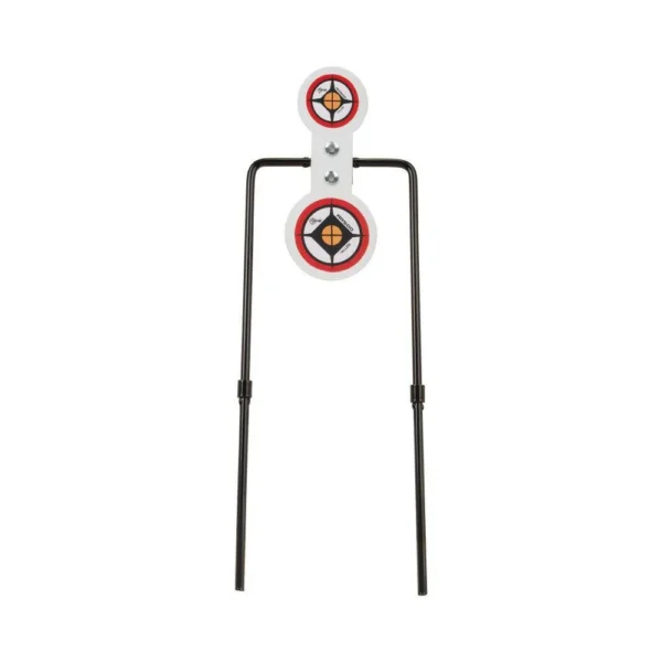 The Allen Company Inc. Allen EZ-Aim Hardrock AR500 Round Spinner Targets & Stand for Rimfire Rounds & Centerfire Pistols