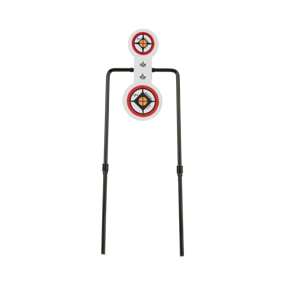 primary-23888 The Allen Company Inc. Allen EZ-Aim Hardrock AR500 Round Spinner Targets & Stand for Rimfire Rounds & Centerfire Pistols