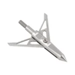 Allen Stryke Vapor Rear Deploying Broadhead, silver side view with two open blades