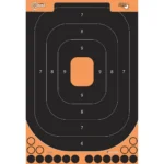 The Allen Company Inc. Allen Adhesive Splash Handgun Training Target 12x18" Orange and Black 5/ct