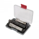 Allen Competitor Choke Tube Case, open clear-lid case holding four choke tubes