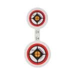 The Allen Company Inc. Allen EZ-Aim Hardrock AR500 Round Spinner Targets & Stand for Rimfire Rounds & Centerfire Pistols