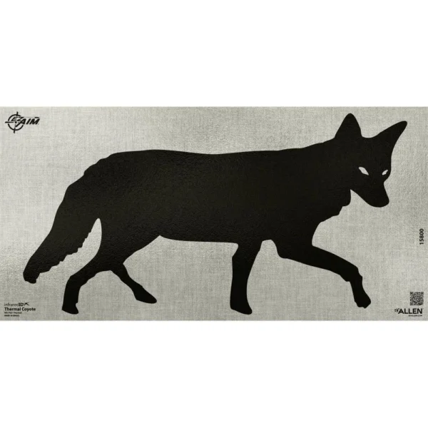 The Allen Company Inc. Allen EZ Aim Thermal ID Coyote Paper Target 24"x12" Grey
