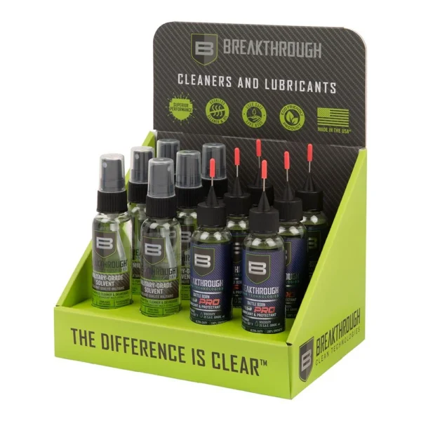 The Allen Company Inc. Allen Breakthrough Clean Technologies Cleaner and Lubricant Mini 12 Pack Display