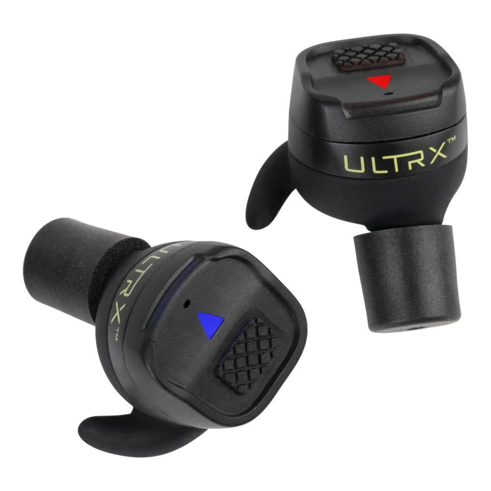 primary-24058 The Allen Company Inc. Allen ULTRX Bionic Fuse Bluetooth Earbuds with Charging Case 26dB Dark Grey
