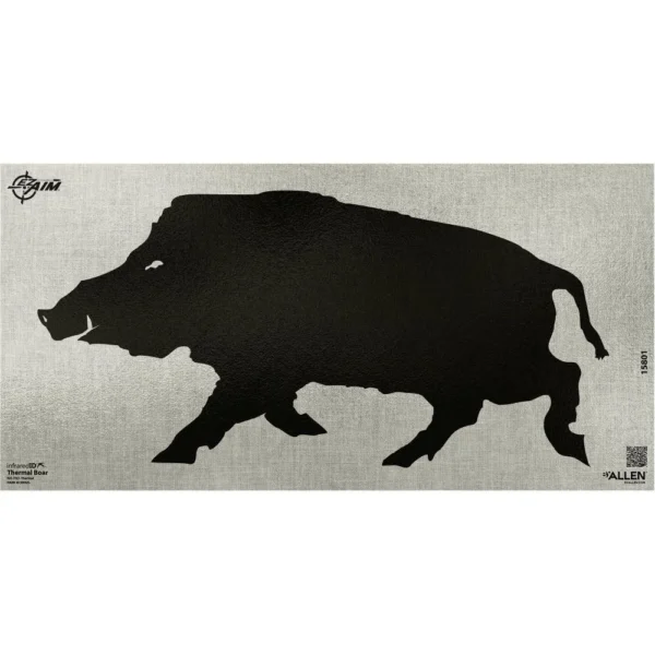 The Allen Company Inc. Allen EZ Aim Thermal ID Boar Paper Target 24"x12" Grey