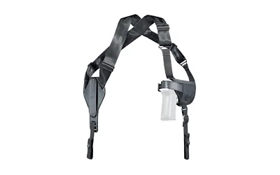 primary-24196 Michaels Of Oregon Uncle Mike's 8705 AM#5 Shoulder Holster, black harness with straps and holster