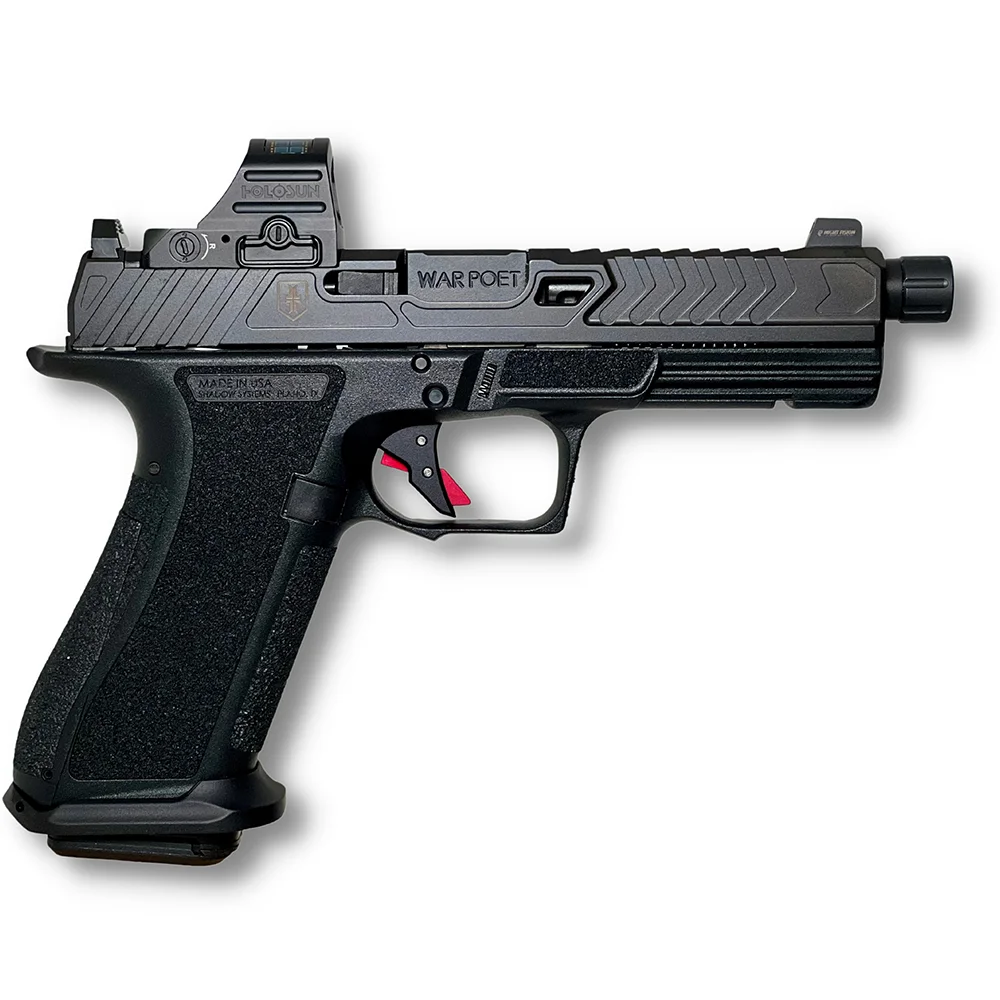 primary-2421 Shadow Systems dba Shadow Gunworks Shadow Systems DR920 WAR Poet Handgun 9mm Luger 17rd Magazines(2) 5" Fluted Threaded