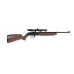 CROSMAN CORP Crosman 760 Pumpmaster Bolt Action Variable Pump Rifle with 4x15 Scope .177 Cal - Synthetic Brown Stock