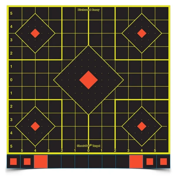 Birchwood Casey Shoot-N-C Sight In Targets 12" 100/ct
