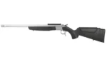 CVA Scout TD Single Shot Rifle .45-70 Govt. 22" Threaded Stainless Barrel Black Stock 0 MOA Pic Rail