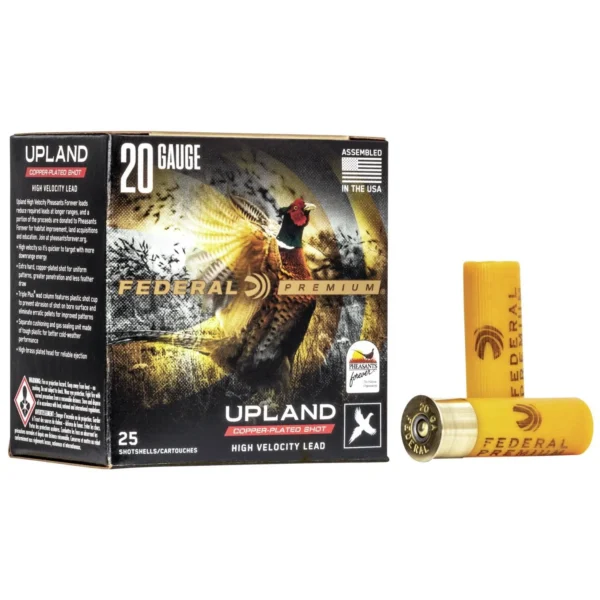 Federal Cartridge Co. Federal Premium Pheasants Forever High-Velocity 20ga 2 3/4" 1 oz #6 1350 fps 25/ct