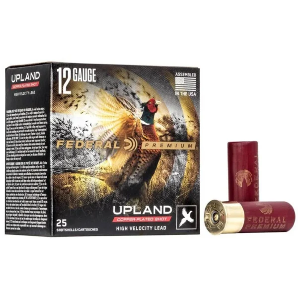 Federal Cartridge Co. Federal Premium Wing-Shok Upland Shotshells 12ga 2 3/4" 1 1/8oz #4 1500 fps 25/ct