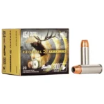 Federal Premium Swift A-Frame Handgun Ammunition, yellow box with two visible cartridges
