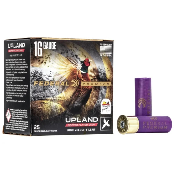 Federal Cartridge Co. FEDERAL 16GA 2-3/4" MAX 1-1/8OZ 6 AMMO 25RD