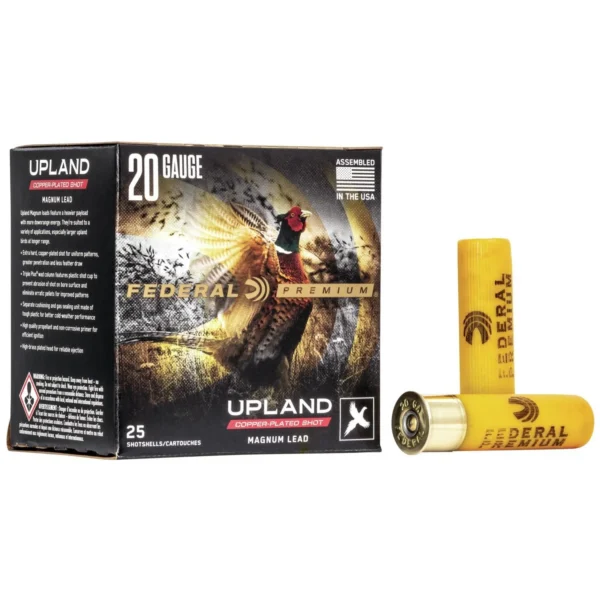 Federal Cartridge Co. Federal Premium Upland Magnum Shotshells 20ga 3" 1-1/4oz #6 25/ct