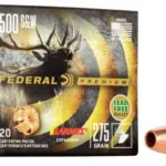 Federal Premium Barnes Expander Handgun Ammunition .500 S&W, box with two cartridges