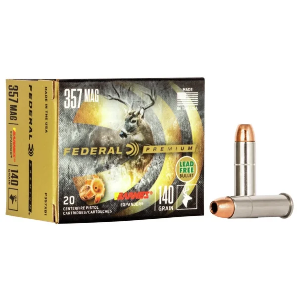 Federal Cartridge Co. Federal Barnes Expander Handgun Ammunition .357 Mag 140gr Solid 1400 fps 20/ct