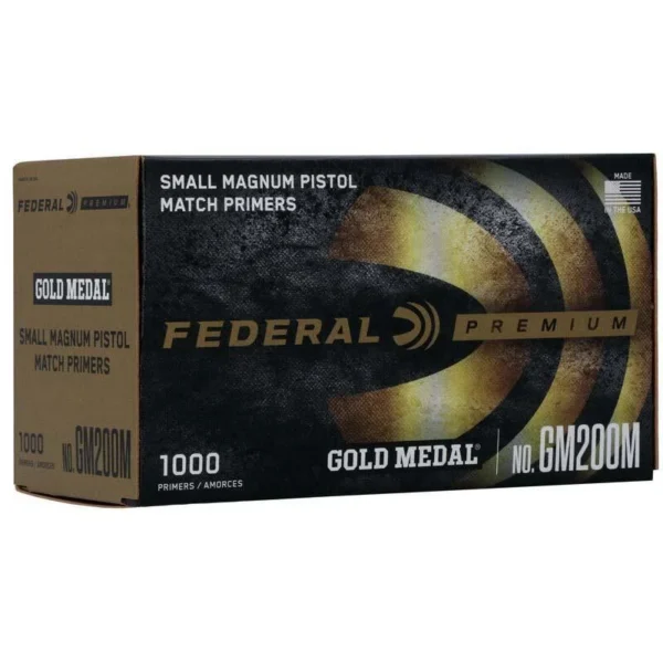 Federal Cartridge Co. Federal Gold Medal Centerfire Small Magnum Pistol Match Primer .200 cal 1000/ct