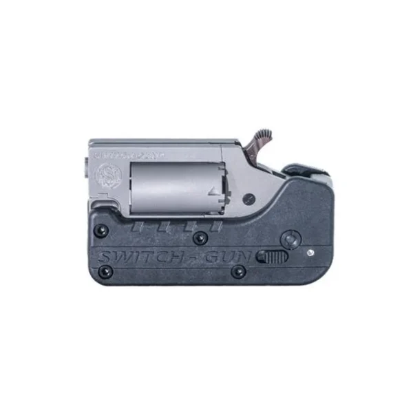 Standard MFG Co LLC Switch Gun Stainless Steel with Belt Clip Handgun .22 LR 5rd Capacity .75" Barrel Polymer Grip Belt Clip