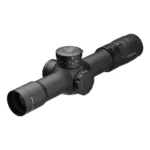 Leupold Mark 5HD M5C3 2-10x30 Rifle Scope, black angled side view with adjustment turrets