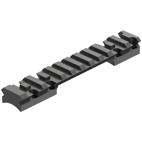 Leupold BackCountry Cross-Slot Browning X-Bolt Super SA Base 20MOA, angled top view in black