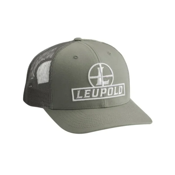 Leupold & Stevens Inc. Leupold Reticle Trucker Hat Loden Green