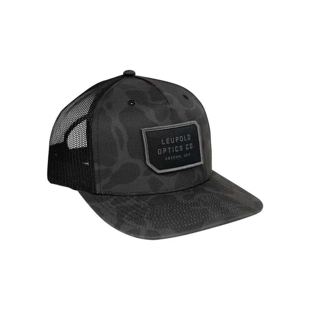primary-25025 Leupold & Stevens Inc. Leupold Riflescopes LOC Duck Camo Trucker Cap Black