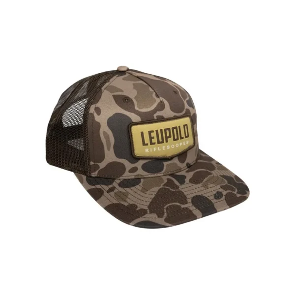 Leupold & Stevens Inc. Leupold Riflescopes Duck Camo Trucker Cap Brown