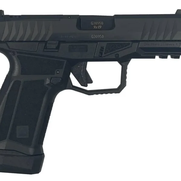 Global Ordnance Arex Delta Gen 2 M OR Handgun 9mm Luger 15(1)&17(1)rd Magazines 4.5" Barrel Black
