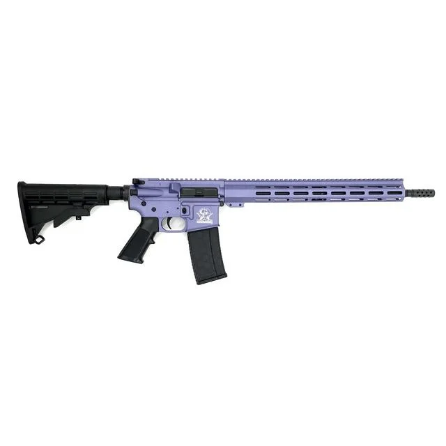 primary-2513 10 Ring GLFA AR-15 Rifle .223 Wylde 30rd Magazine 16" Nitride Barrel Orchid Frame